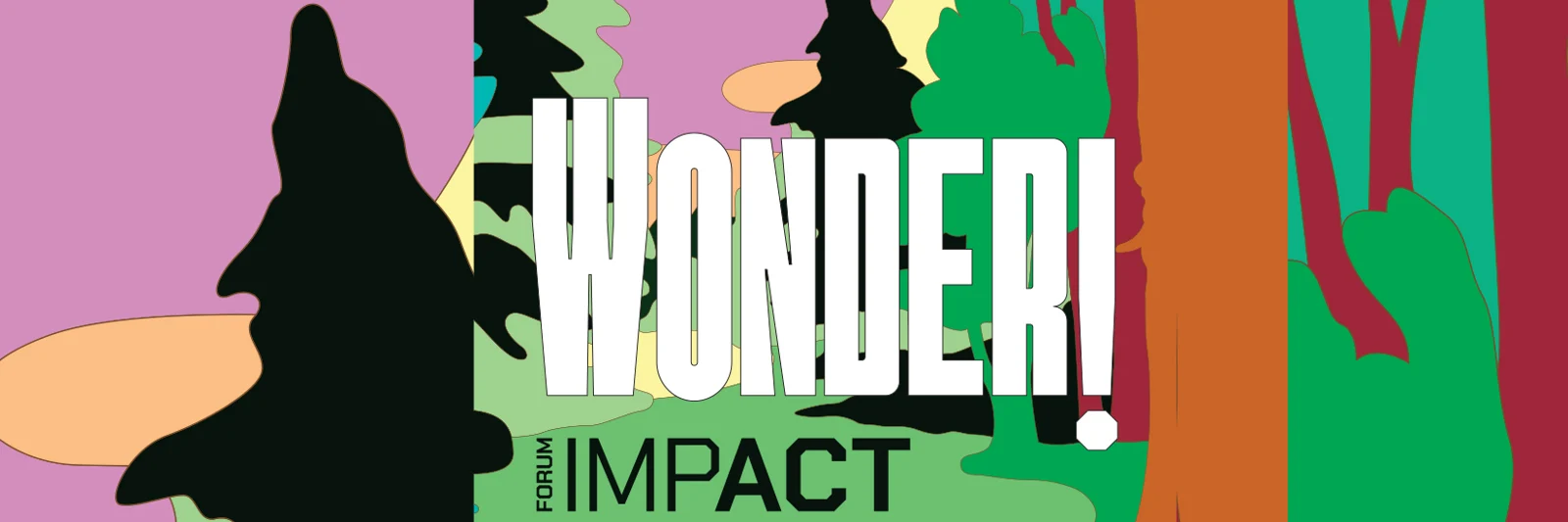 Affiche officielle WONDER ! du Forum IMPACT 2026