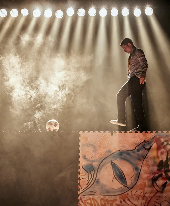 Visuel officiel du spectacle MOUTON NOIR